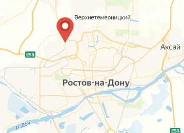 СТО на Оганова на карте города Автосервис на Оганова на карте города