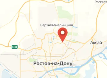 СТО на Сальском на карте города Автосервис на Сальском на карте города